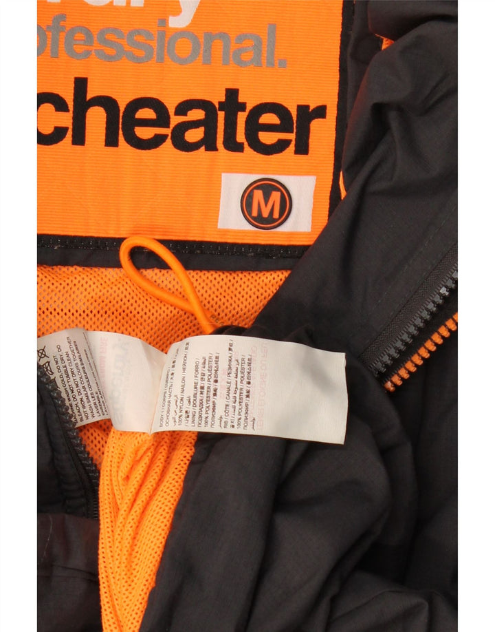 Superdry Chaqueta Cortavientos Windcheater para Mujer UK 44 Poliéster Negro Mediano