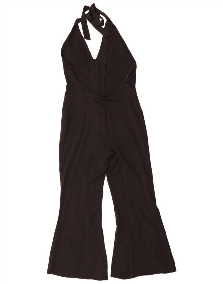 Zara Mujer Mono UK 6 XS Negro Lyocell