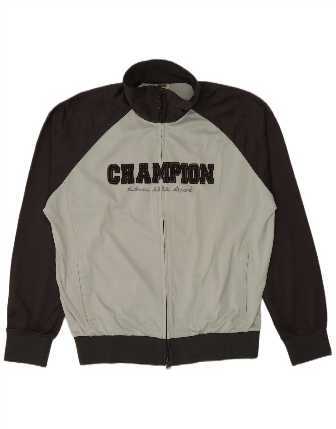 Champion Chaqueta Top De Chándal Con Gráfico Gris Medio Colorblock
