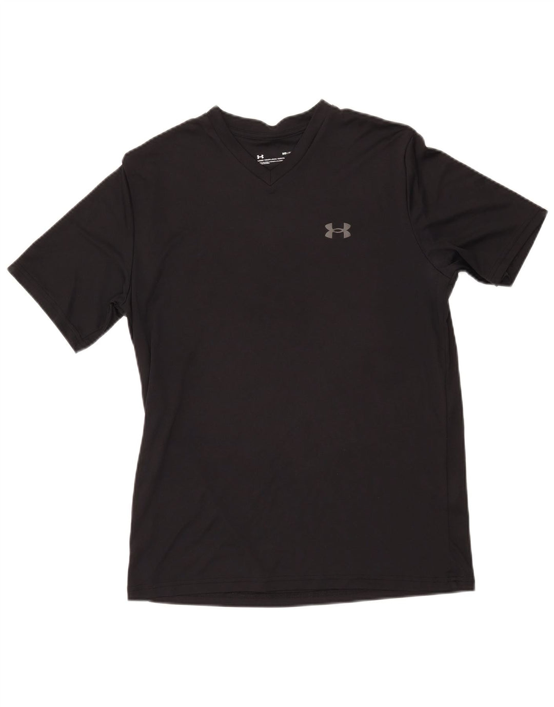 UNDER ARMOUR Camiseta para hombre Top Medium Negro Poliéster