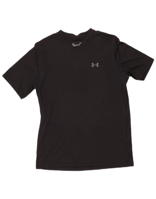 UNDER ARMOUR Camiseta para hombre Top Medium Negro Poliéster