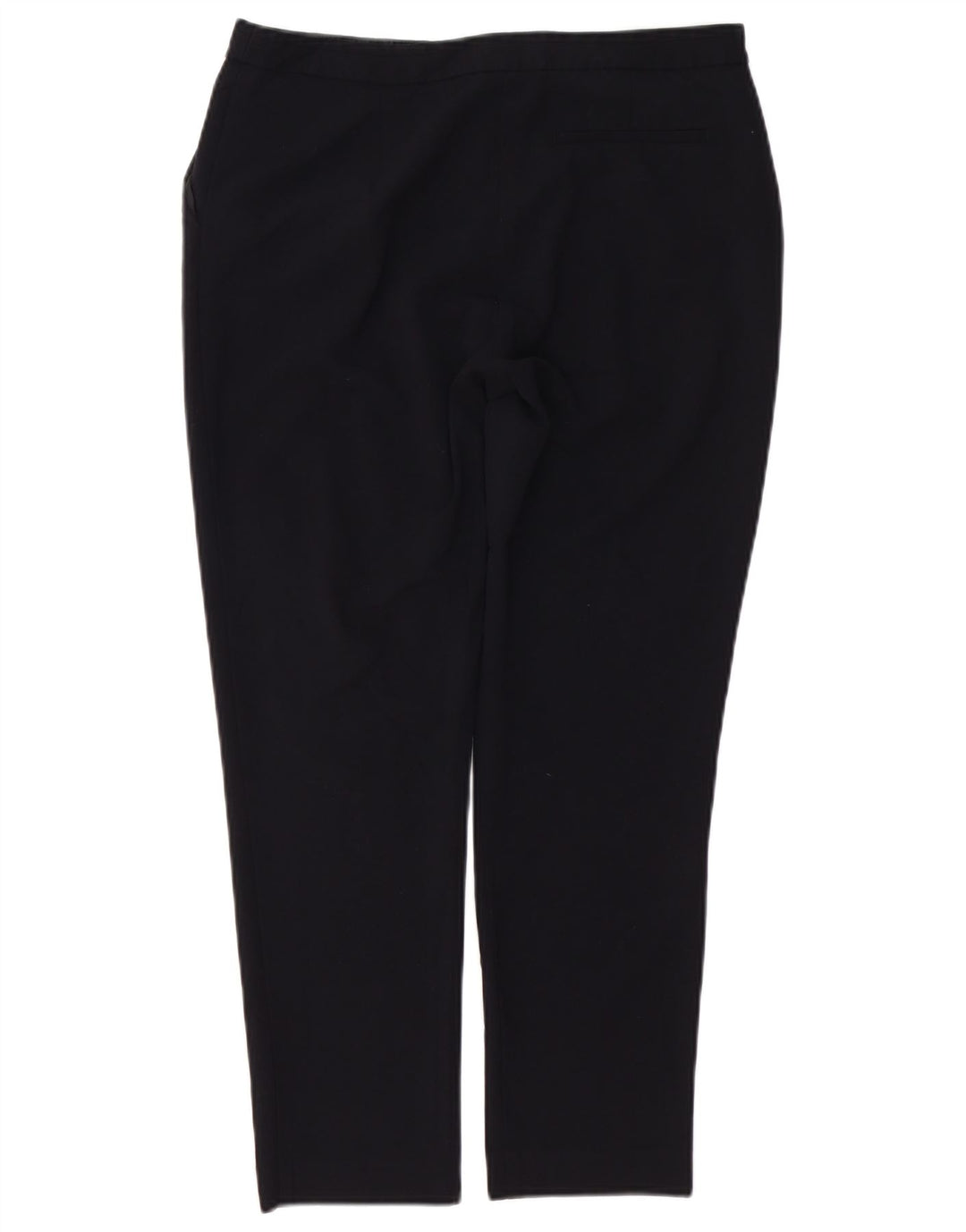 Oasis Pantalones chinos rectos para mujer UK 12 Medium W32 L26 Poliéster negro