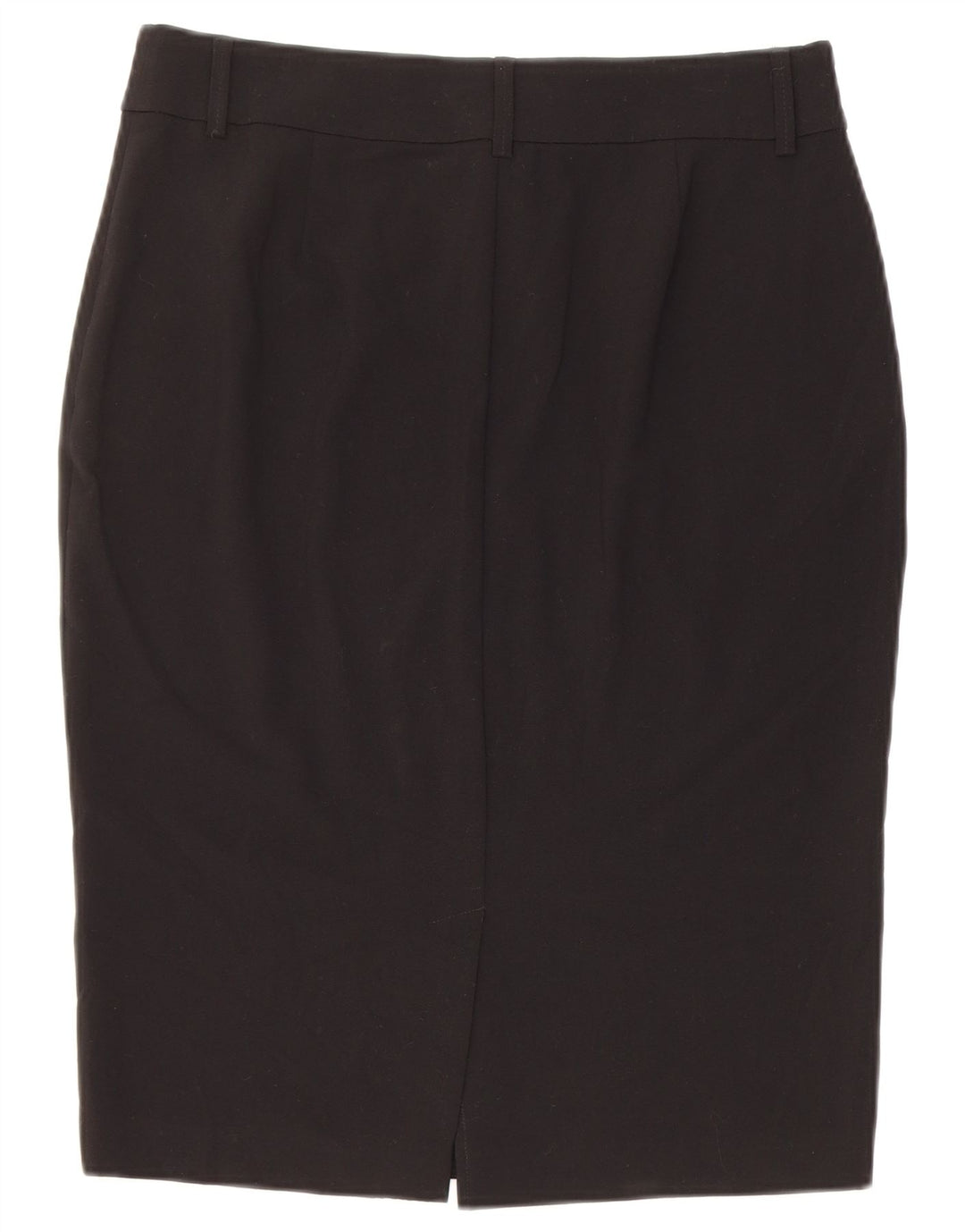 Marks & Spencer Falda lápiz para mujer UK 12 Medium W30 Poliéster negro