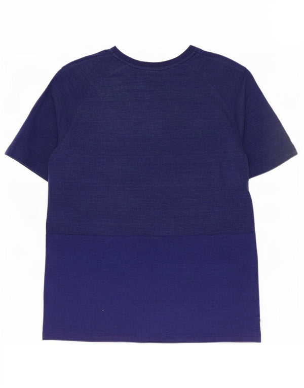 Camiseta Nike Hombre Top Medium Azul Marino Algodón