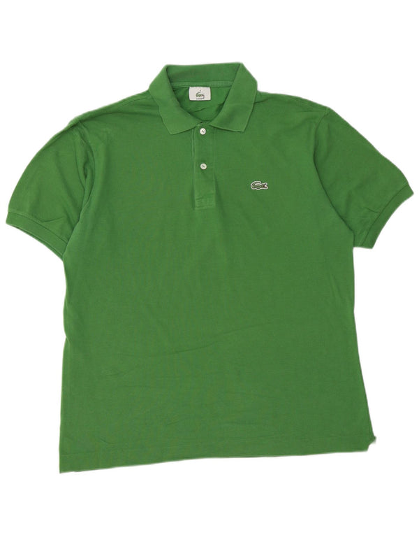 Polo Lacoste para hombre talla 4 algodón verde medio