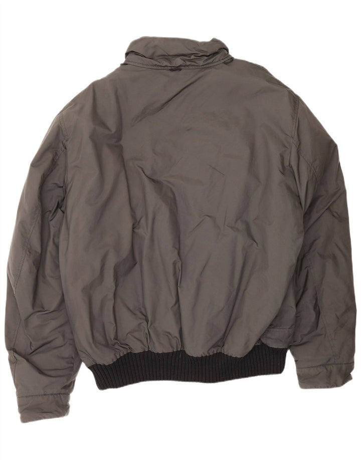 Refrigiwear Chaqueta Bomber para Hombre UK 44 2XL Nylon Color Block Gris