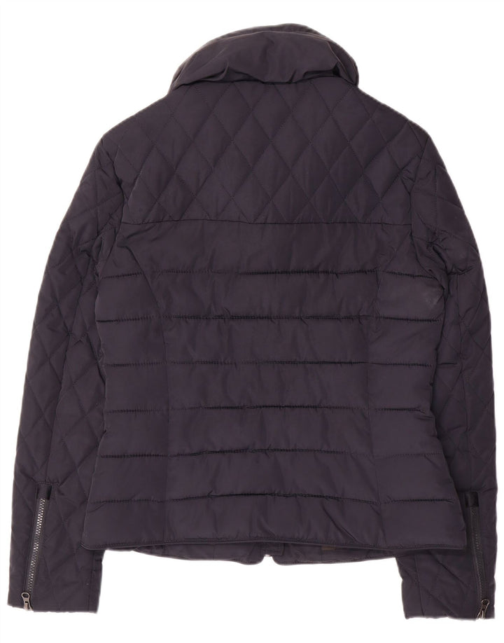 Superdry Chaqueta Acolchada Mujer UK 44 Mediana Azul Marino Poliéster