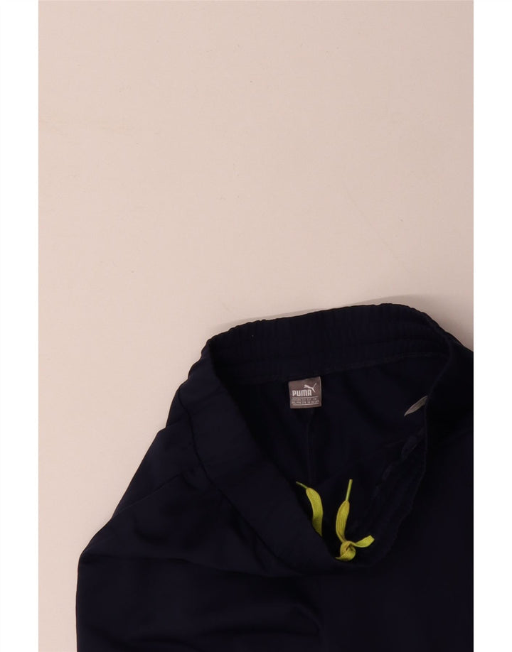 PUMA Pantalón Chándal Niño 15-16 Años Azul Marino Poliéster
