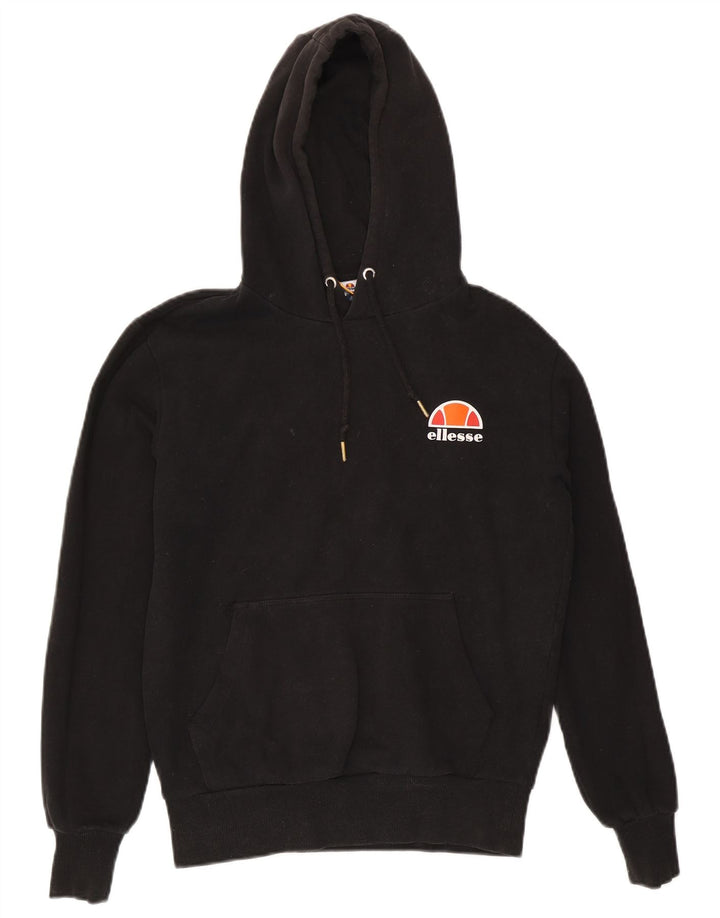 Ellesse Hombre Sudadera con Capucha Jersey Pequeño Negro