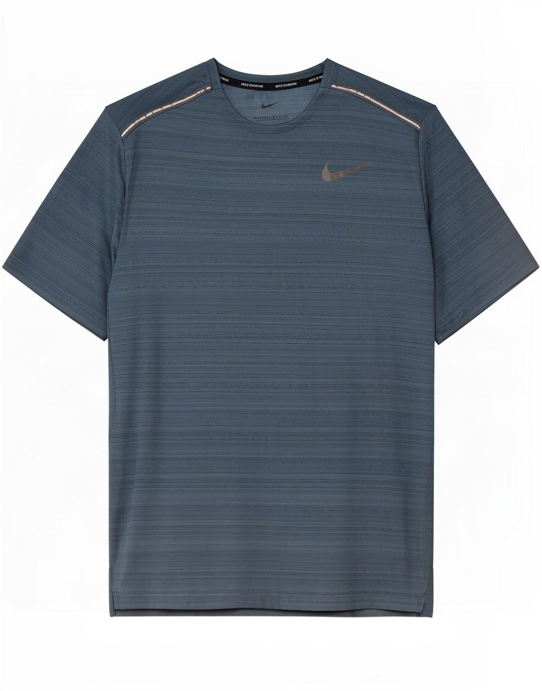 Camiseta Nike Dri Fit para hombre Top grande de poliéster moteado azul