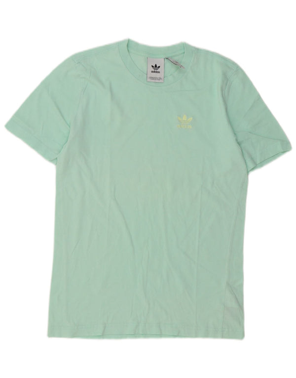Adidas Hombre Camiseta Top XS Verde Algodón