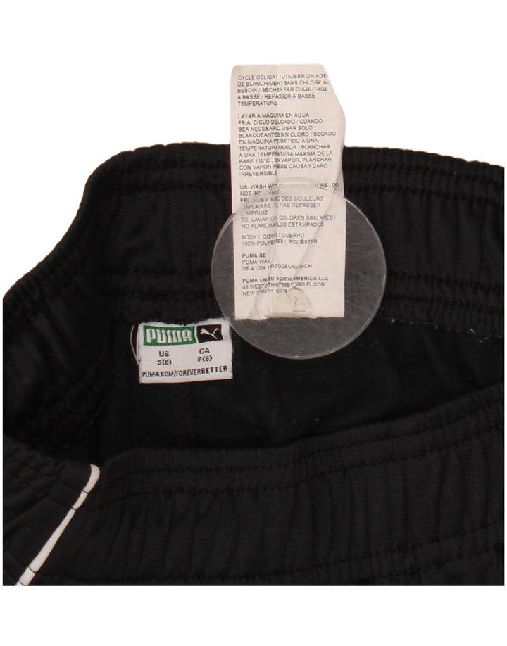 PUMA Pantalones de chándal para niño Joggers 7-8 años Small Negro Poliéster