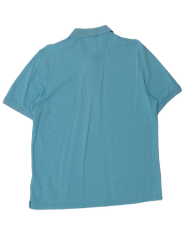 PIERRE CARDIN Polo Hombre Algodón Azul Grande