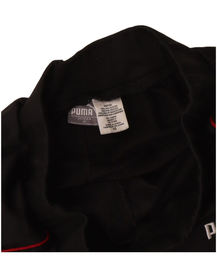 PUMA Pantalones de chándal para niño Joggers 9-10 años Negro Poliéster