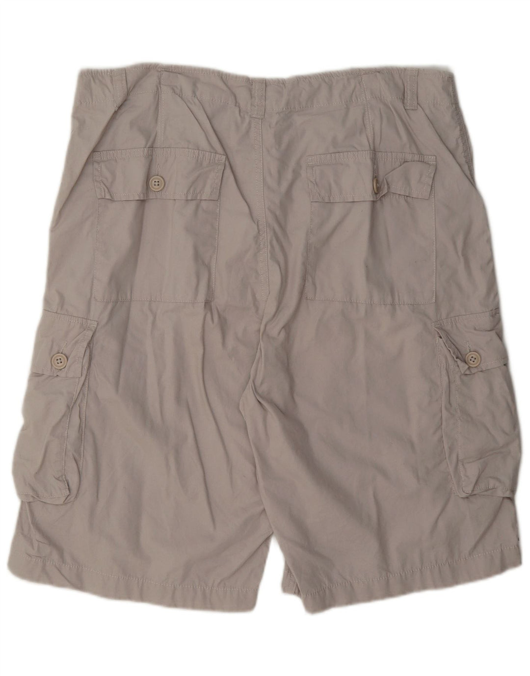 Marks & Spencer Pantalones cortos tipo cargo Blue Harbor para hombre W38 XL Algodón gris