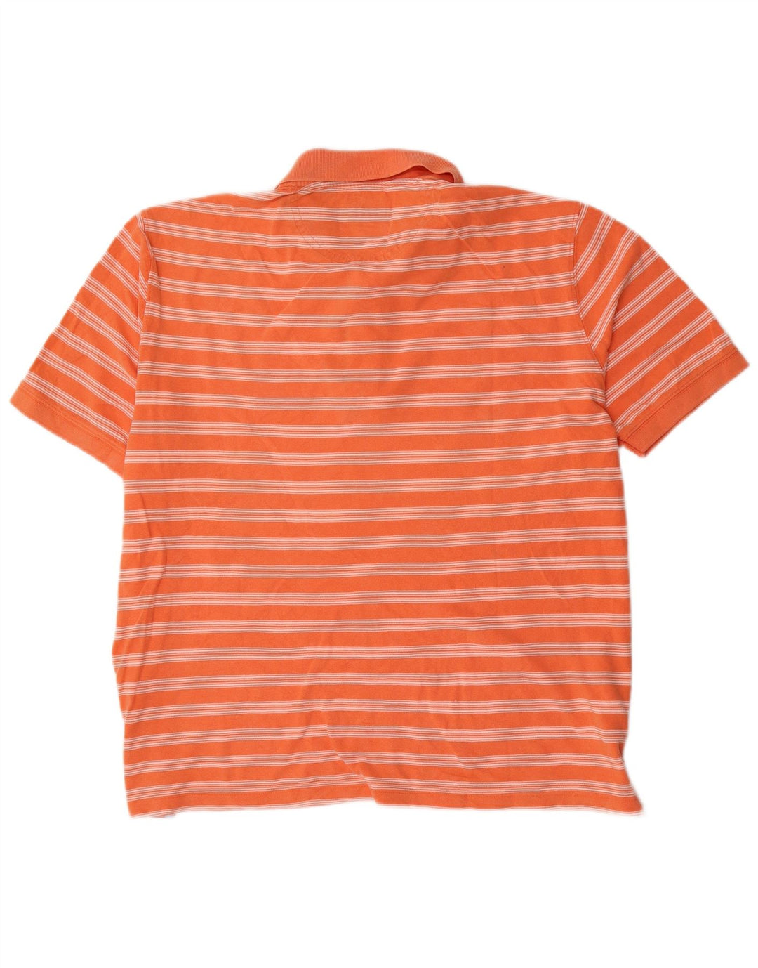 Massimo Dutti Polo Hombre 2XL Naranja Rayas