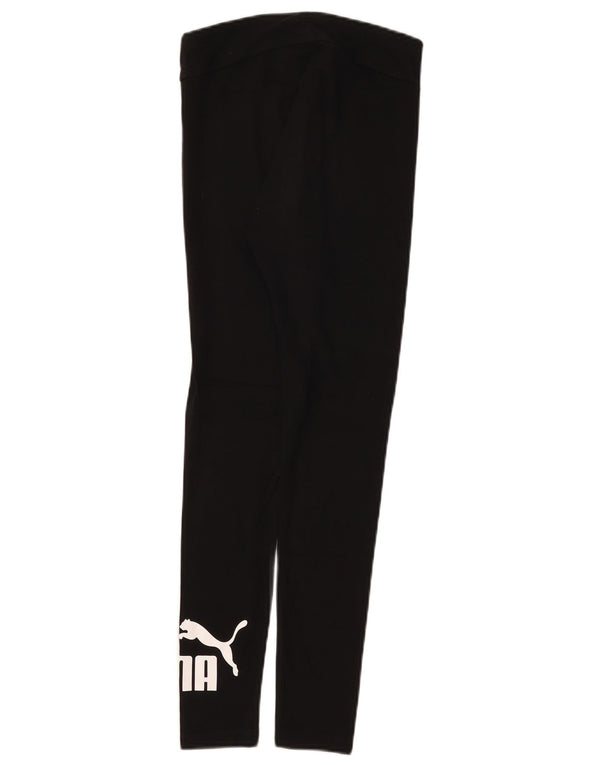 Puma Leggings gráficos para mujer UK 8 Small Black