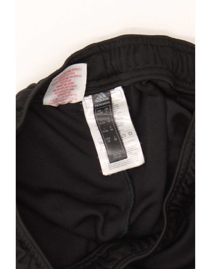 Adidas Pantalones cortos deportivos con gráfico para niños 13-14 años Negro Poliéster