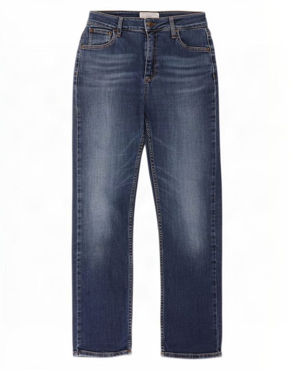 Vaqueros rectos Newham para mujer de Fat Face UK 8 Small W26 L26 Azul