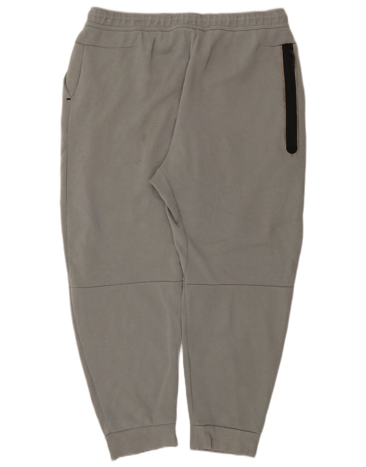 Nike - Pantalón de chándal para hombre, talla 2XL, algodón gris