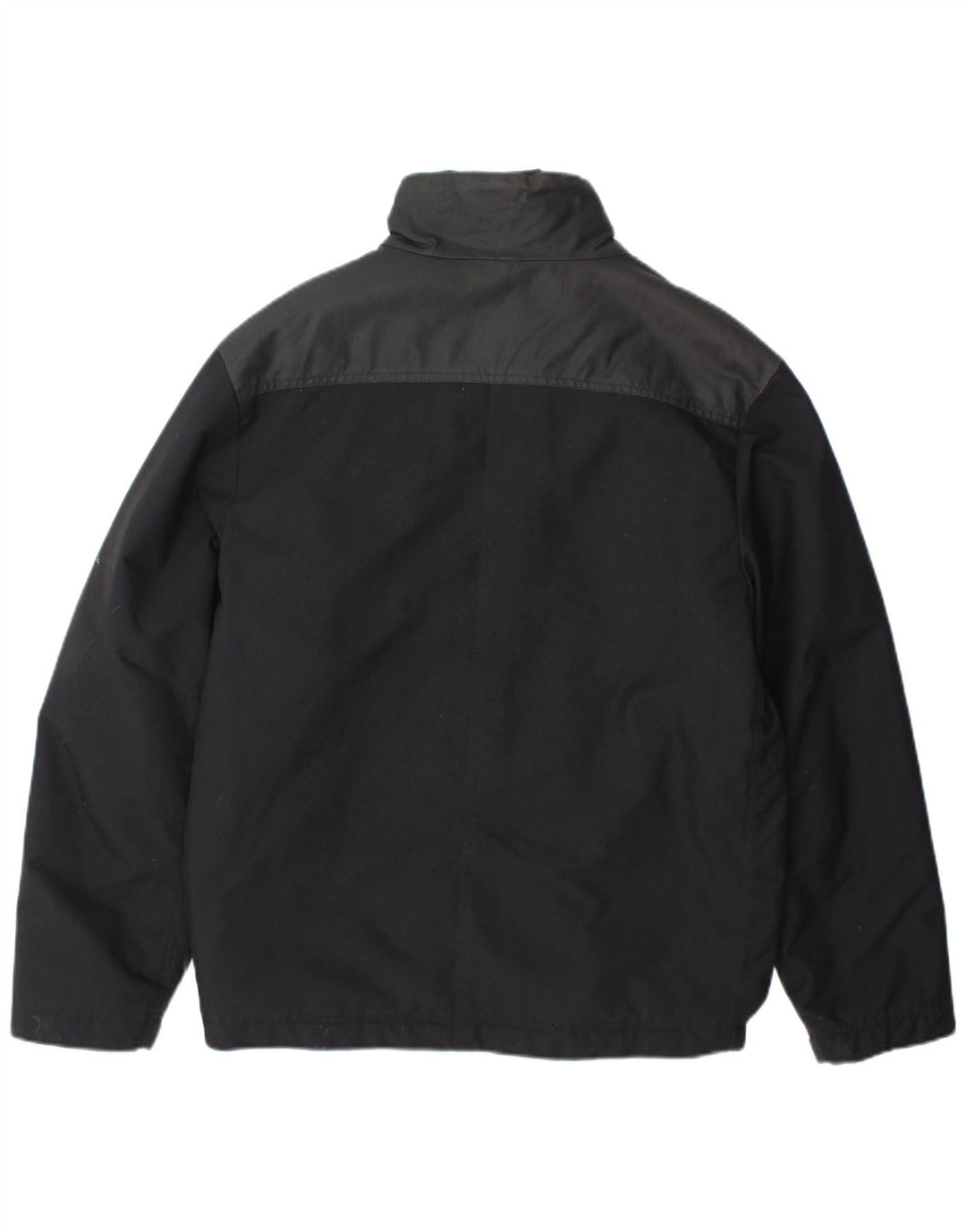 Adidas Chaqueta cortavientos para hombre UK 36 Small Black Colourblock Nylon
