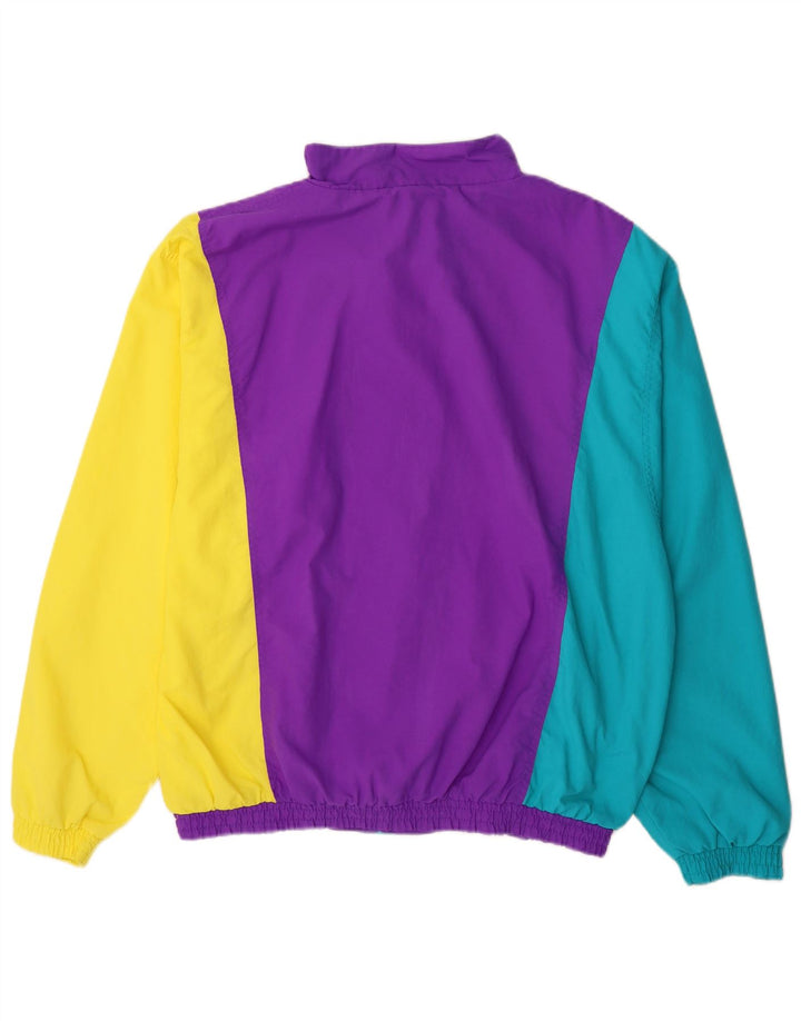 Asics Hombre Chándal Top Jacket XL Multicolor Colourblock Poliamida
