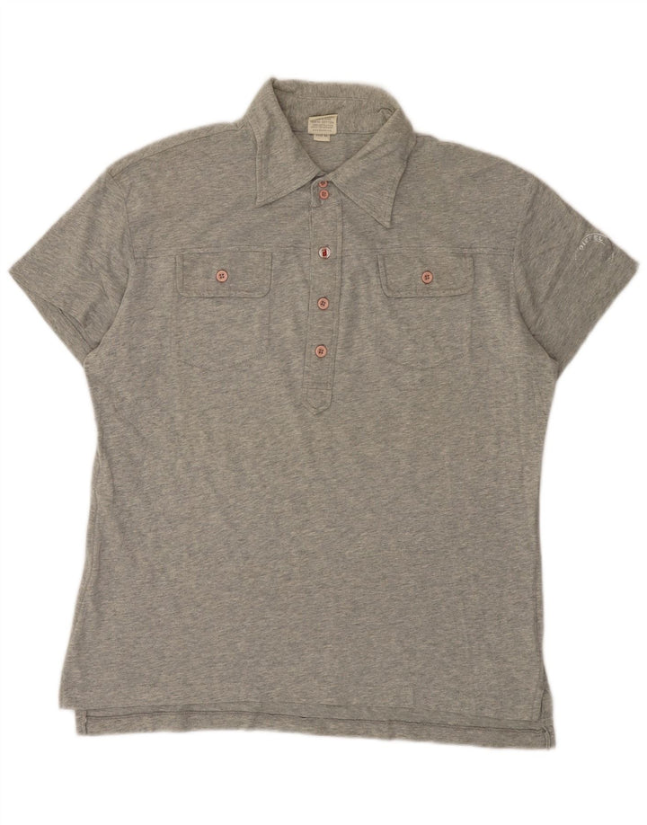 Diesel Polo Hombre XL Algodón Gris