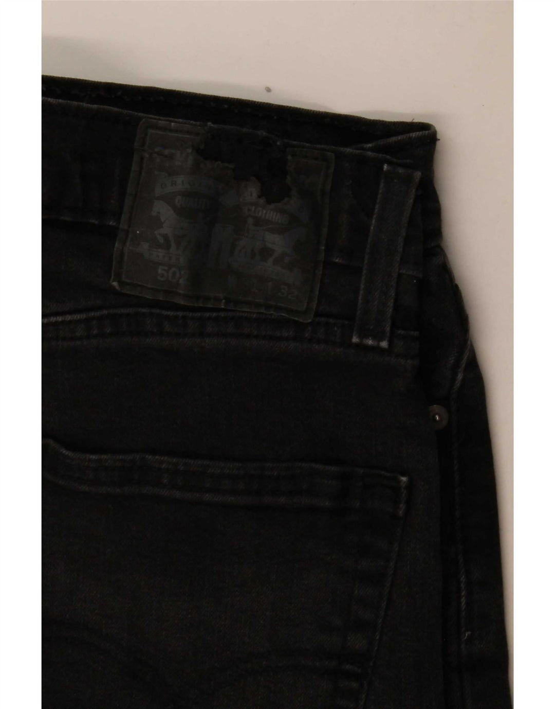 Levi's Jeans rectos 502 para hombre W31 L29 Algodón gris