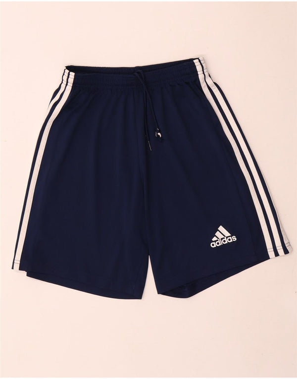 Adidas Mens Aeroready Sport Shorts Pequeño Azul Marino