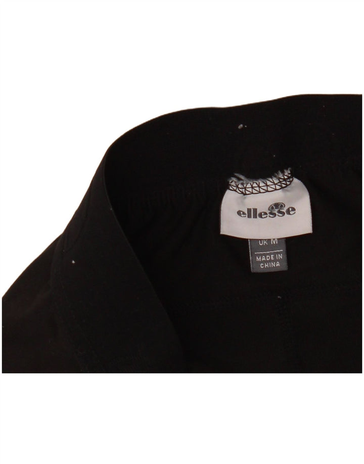 Ellesse Leggings gráficos para mujer UK 44 Mediano Negro