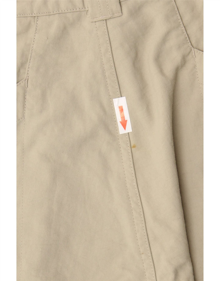 Columbia Shorts Cargo Mujer W28 Nylon Beige Medio