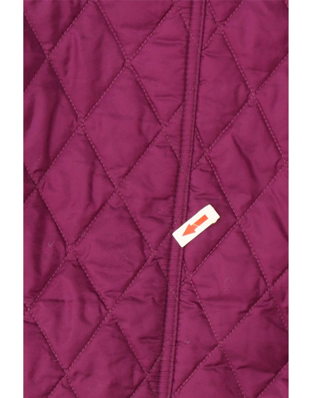 Barbour Chaqueta Acolchada Para Mujer UK 46 Grande Púrpura Colorblock Poliamida