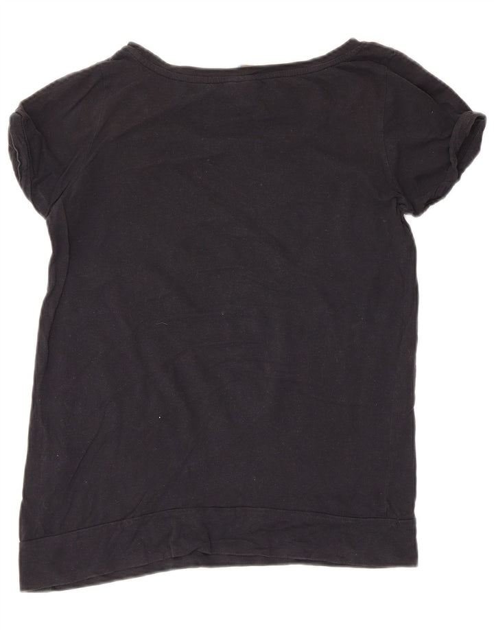 Roxy - Camiseta gráfica para mujer, talla 40, talla M, color negro