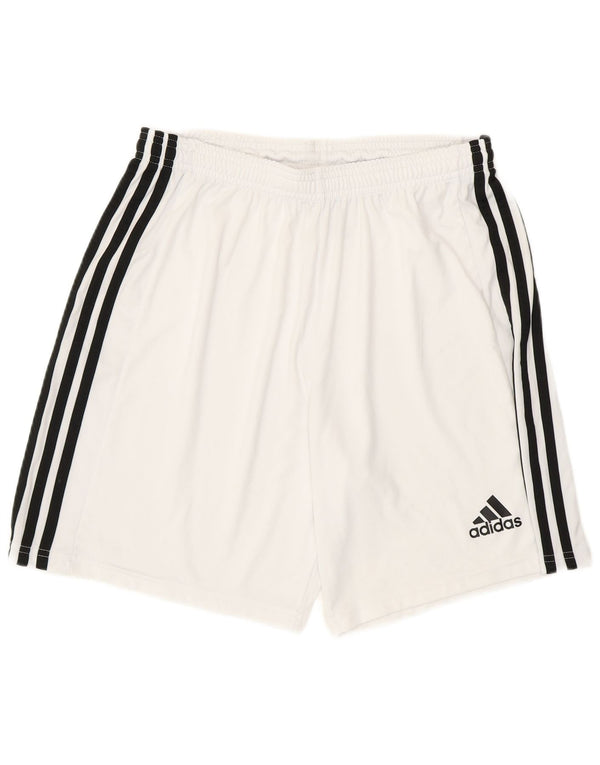 Adidas Hombre Primegreen Sport Shorts Medium Blanco Poliéster Deportes