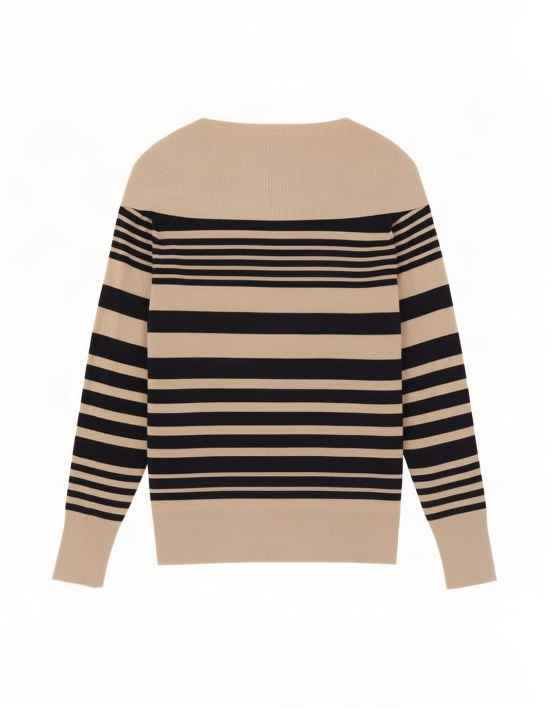 Marks & Spencer Suéter tipo jersey con cuello vuelto para mujer UK 44 Azul marino mediano