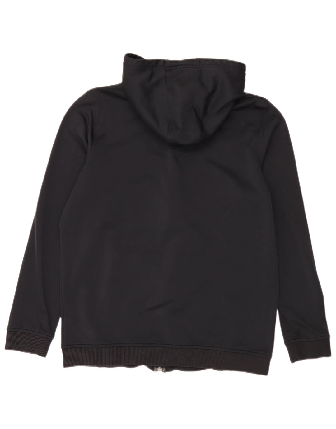 Under Armour Sudadera con capucha y cremallera para hombre, talla grande, color negro