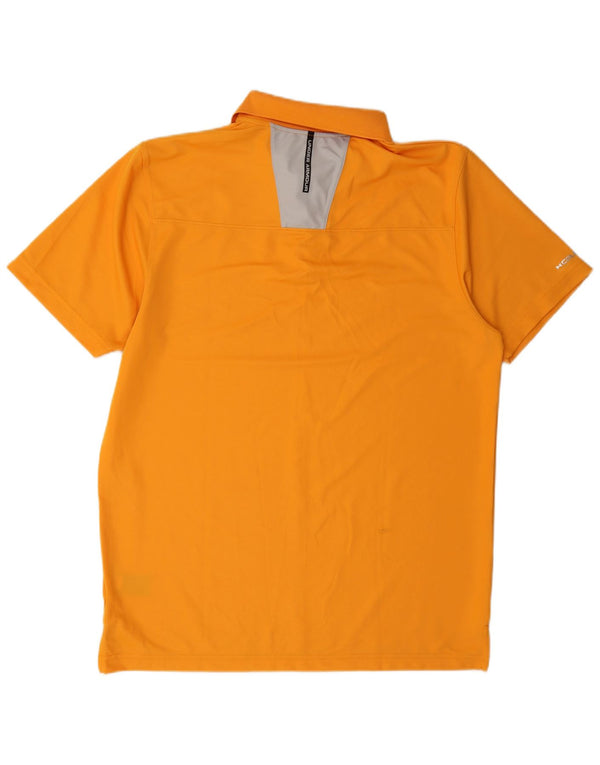 Polo Under Armour Hombre Grande Poliéster Naranja