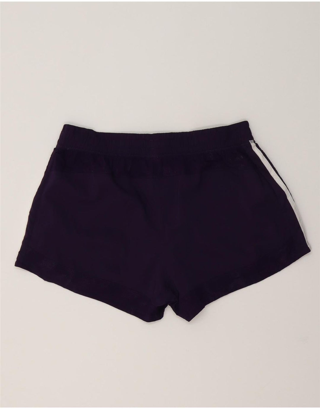 ADIDAS Mujer Climalite Sport Shorts UK 12/14 Medio Púrpura Poliéster