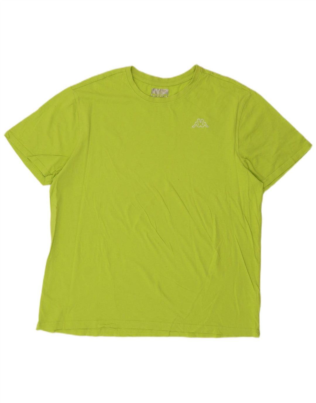 Kappa Camiseta Hombre Top 2XL Algodón Verde