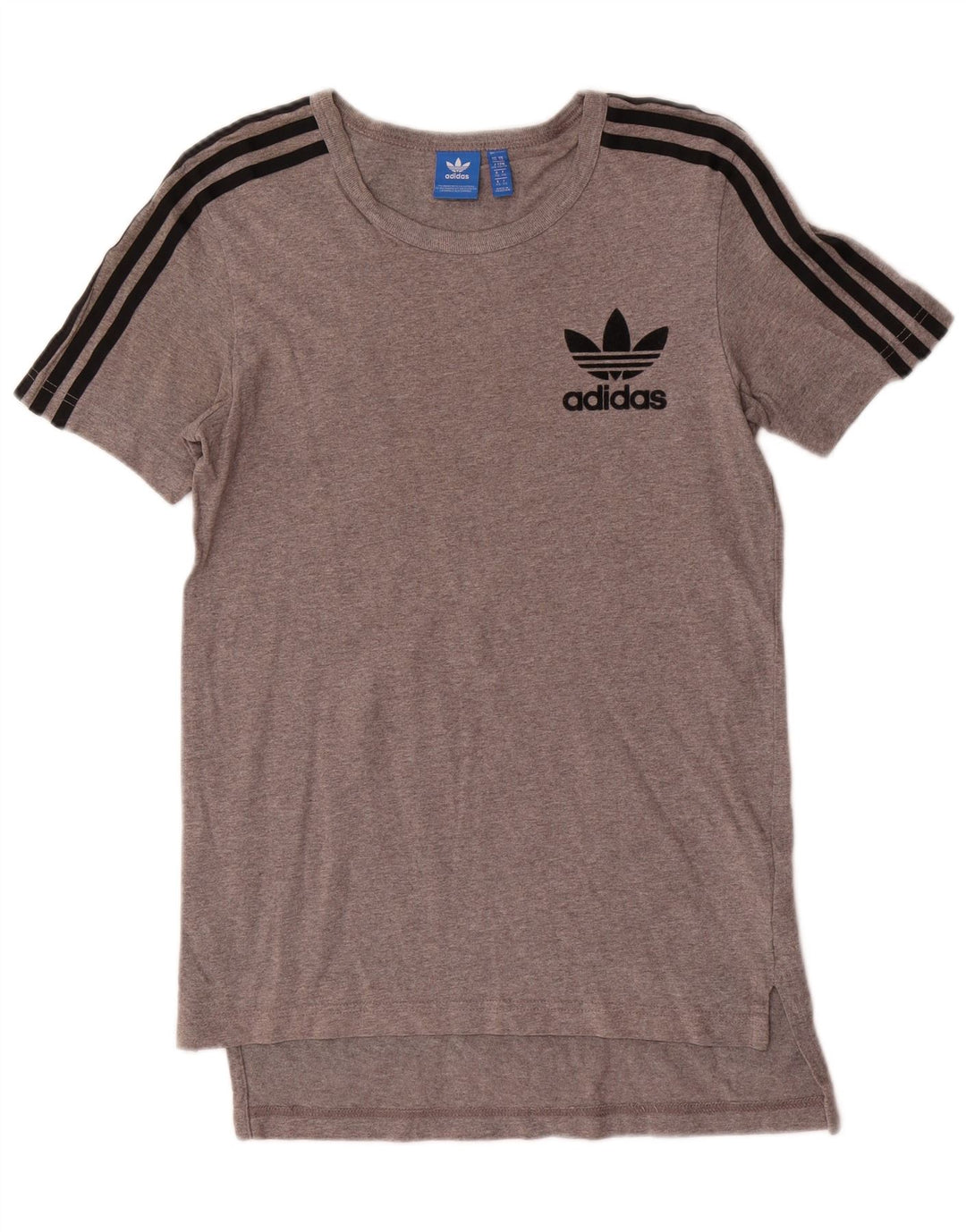 Adidas Hombre Camiseta Top XS Gris Algodón