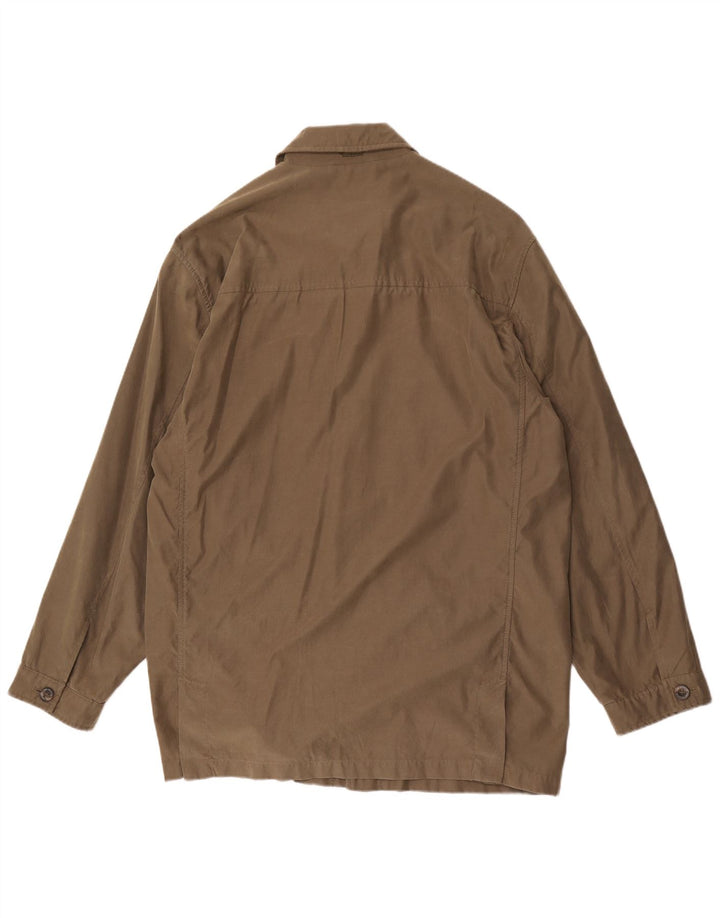 Camel Active Chaqueta utilitaria para hombre UK 40 Large Khaki Cotton