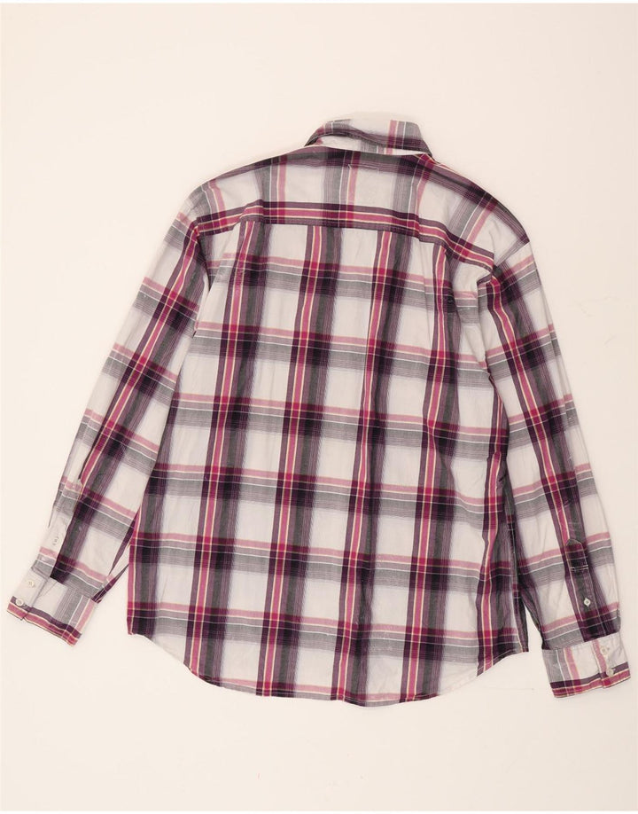 Camisa Hombre Tom Tailor XL Algodón Cuadros Multicolor