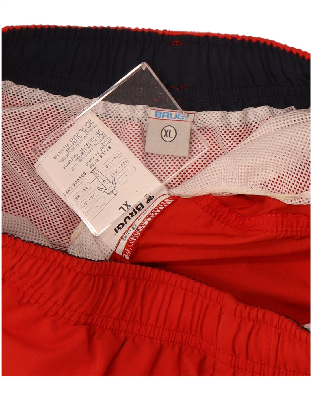 Bañador Brugi Hombre XL Rojo Poliéster