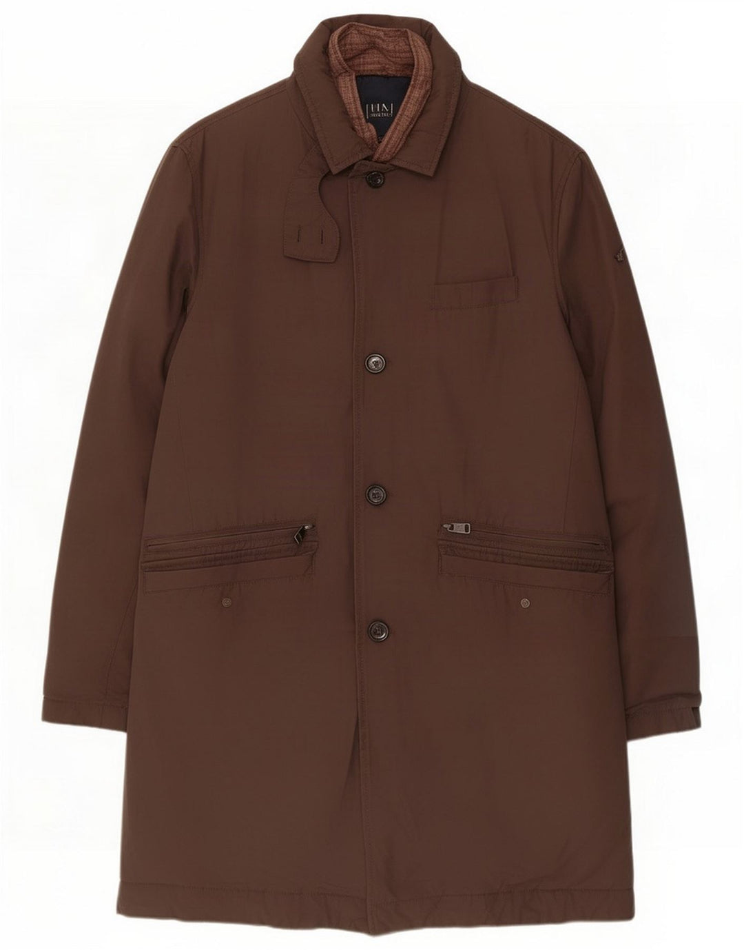Chaqueta parka para hombre Henry Cottons IT 48 Marrón medio Poliéster