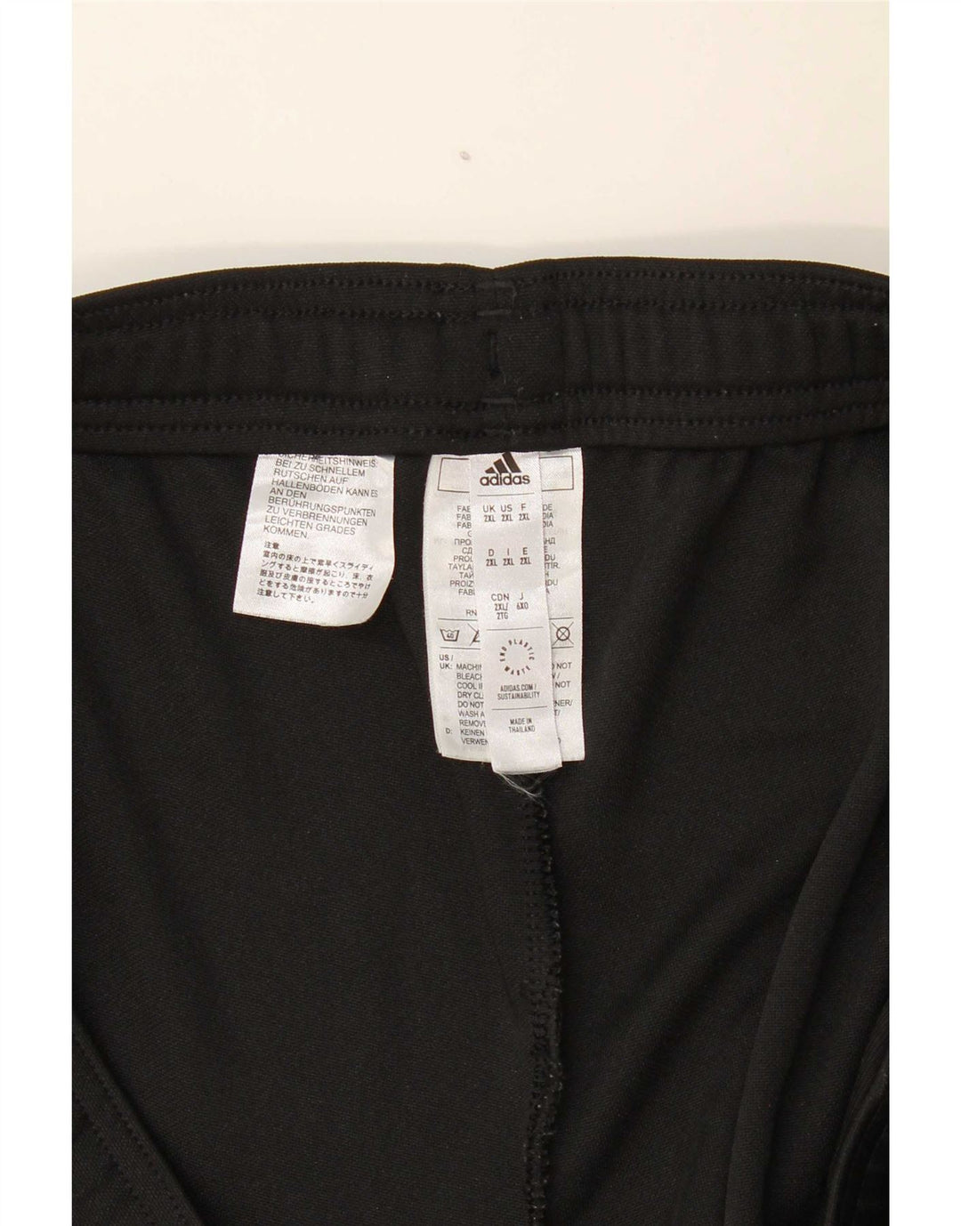 Adidas Hombre Aeroready Pantalones De Chándal 2XL Negro Poliéster