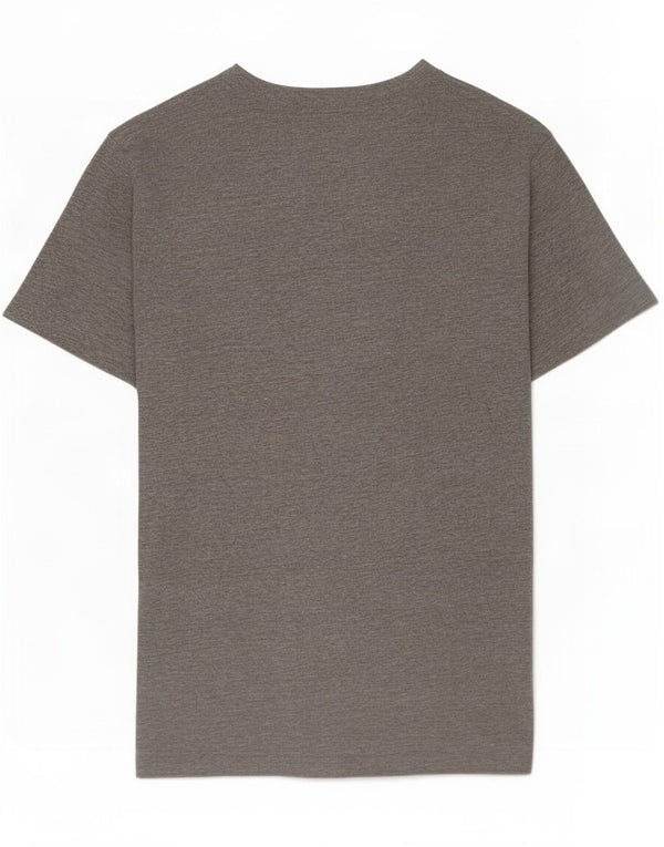 Puma Camiseta gráfica para hombre Top pequeño gris moteado
