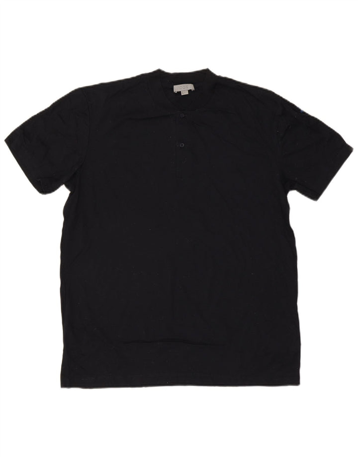 Cos Camiseta para hombre Top Medium Azul Marino Algodón