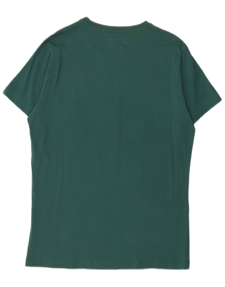 Calvin Klein Jeans Hombre Slim Graphic Camiseta Top XL Verde