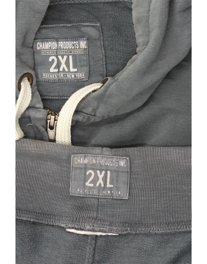 Champion Chándal completo con capucha para hombre 2XL Gris