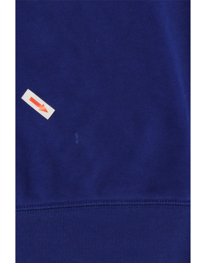 Gap - Sudadera gráfica para mujer, talla 10, algodón azul pequeño